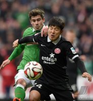 Fussball, 1. Bundesliga  Saison 2014/2015: SV Werder Bremen - FSV Mainz 05