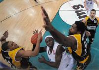 1. Basketball Bundesliga  08/09  Walter Tigers - Giants Noerdlingen