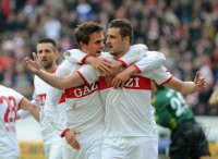 Fussball 1. Bundesliga  Saison 2011/2012 : JUBEL VfB Stuttgart