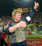 FUSSBALL CHL  FC Bayern Mnchen - Anderlecht, Kahn in der Fankurve