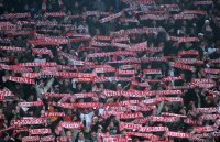 Fussball International:  Polen FANS mit Schal