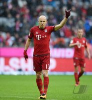 Fussball 1. Bundesliga Saison 15/16: Arjen Robben (FC Bayern Muenchen)