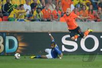 FUSSBALL WM 2010, VIERTELFINALE: Holland - Brasilien