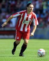 FUSSBALL, 1. BUNDESLIGA, SAISON 2010/2010: FC Bayern: PRANJIC Einzelaktion