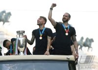 Fussball EURO 2021 Finale, Europameister Italien feiert in Rom den Titel