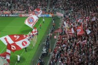Fussball CHL  Saison 2011/2012:  Stadionuebersicht Allianz-Arena Muenchen