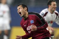 Fussball Uefa-Pokal: Hamburg - Bukarest, TAKAHARA enttaeuscht