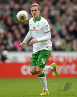 Fussball, 1. Bundesliga  Saison 2013/2014: SV Werder Bremen - Borussia Moenchengladbach