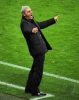 Fussball Champions League  Saison 2010/2011: Trainer Sorin Cartu (CFR 1907 Cluj)