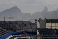 Preparation of the Stadium for the FIFA Beachsoccer World Cup