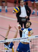 Volleyball  1. Bundesliga  12/13:  TV Rottenburg - VfB Friedrichshafen