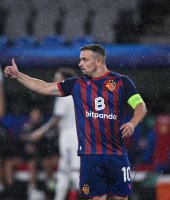 Fussball CHL Qualifikation Play - Off 25/26   Hinspiel: 
FC Basel - FC Kopenhagen