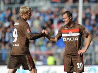 FUSSBALL, 2. BUNDESLIGA, 8. Spieltag: FC St. Pauli, EBBERS und LEHMANN