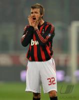 FUSSBALL SERIE A:  BECKHAM  (AC Mailand)