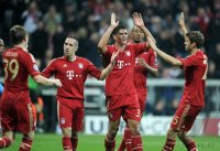 Fussball CHL  Saison 2011/2012:  FC Bayern Muenchen - SSC Neapel