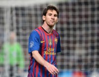 FUSSBALL INTERNATIONAL  CHL Viertelfinale 11/12: Lionel Messi (Barca)