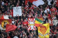 FUSSBALL  International CHL 09/10  Bayern Fans