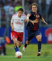 Fussball 1. Bundesliga, Saison 2012/2013: Testspiel Hamburger SV - FC Barcelona