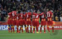 FUSSBALL WM 2010, VIERTELFINALE: Uruguay - Ghana