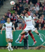 FUSSBALL DFB POKAL  Saison 2012/2013:  FC Bayern Muenchen - VfL Wolfsburg