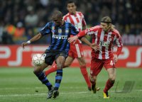 Fussball CHL  Saison 2010/2011: Inter Mailand - FC Bayern Muenchen