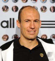 Fussball Saison 2010/2011: Arjen Robben (FC Bayern Muenchen)