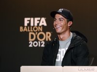 Fussball International  FIFA Ballon d Or 2012:  Cristiano Ronaldo (Portugal)
