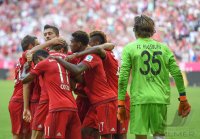 Fussball 1. Bundesliga Saison 15/16: FC Bayern Muenchen - FC Augsburg
