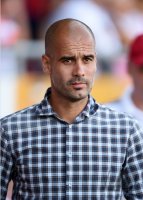 FUSSBALL 1. Bundesliga 14/15 Testspiel: Trainer Pep Guardiola (FC Bayern Muenchen)
