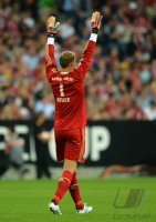 Fussball 1. Bundesliga, Supercup: FC Bayern Muenchen - Borussia Dortmund