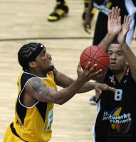 Basketball 1. Bundesliga  07/08  Walter Tigers Tuebingen  -  Science City Jena