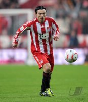 Fussball 1. Bundesliga : Danijel Pranjic (FC Bayern Muenchen)