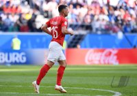 FUSSBALL WM 2018 Achtelfinale: Schweden - Schweiz