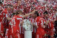Fussball 1. Bundesliga : DEUTSCHER MEISTER FC Bayern Muenchen