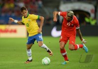 Fussball International Laenderspiel: Schweiz - Brasilien