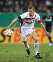 Fussball DFB Pokal 10/11 : Uwe Moehrle (FC Augsburg)