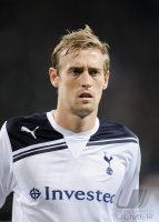 Fussball Champions League  Saison 2010/2011: Peter Crouch (Tottenham)
