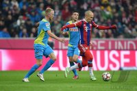 Fussball 1. Bundesliga Saison 14/15: FC Bayern Muenchen - 1. FC Koeln