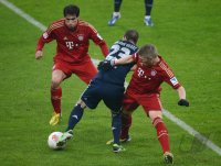 FUSSBALL  1. BUNDESLIGA  Saison 2012/2013: FC Bayern Muenchen - Hamburger SV