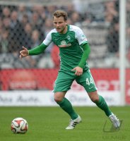 Fussball, 1. Bundesliga  Saison 2014/2015: SV Werder Bremen - Borussia Moenchengladbach