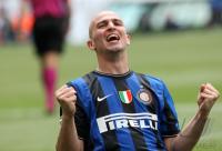 FUSSBALL SERIE A:  JUBEL Esteban Matias Cambiasso Deleau (Inter)