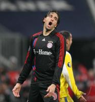 Fussball UEFA Cup  Viertelfinale:  FC Bayern - FC Getafe