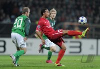 Fussball Champions League  Saison 2010/2011: SV Werder Bremen - FC Twente Enschede