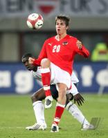 Fussball International  Testspiel Oesterreich - England