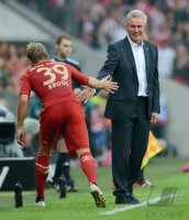 Fussball 1. Bundesliga Saison 11/12: FC Bayern Muenchen - VfB Stuttgart