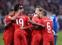 Fussball 1. Bundesliga Saison 19/20: TSG 1899 Hoffenheim - FC Bayern Muenchen