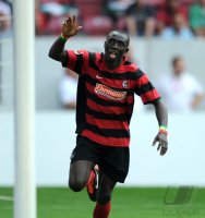 Fussball 1. Bundesliga, Saison 2011/2012:  JUBEL Papiss Demba Cisse (SC Freiburg)