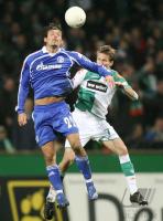 Fussball, 1. Bundesliga: Bremen - Schalke