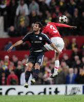 FUSSBALL  International CHL 09/10 :  Manchester United - FC Bayern  Muenchen