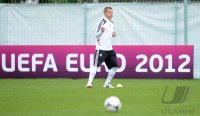 FUSSBALL INTERNATIONAL EURO 2012:  Training der Deutschen Nationalmannschaft